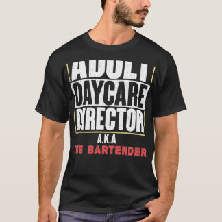 Erwachsenenhilfe Barkeeper 4 T-Shirt