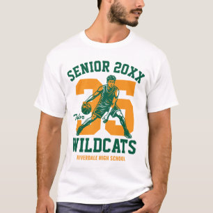 Erwachsener Basketballspieler Individuelles Sportt T-Shirt