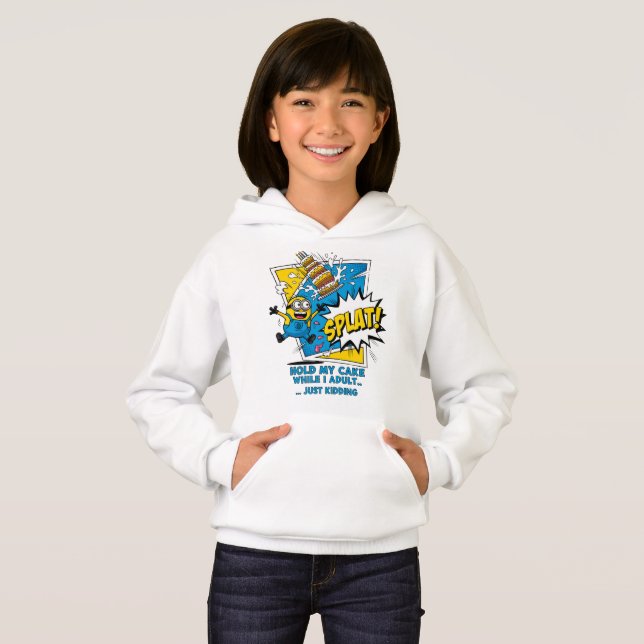 Erwachsener, die nur Spaß haben Hoodie (Vorne ganz)