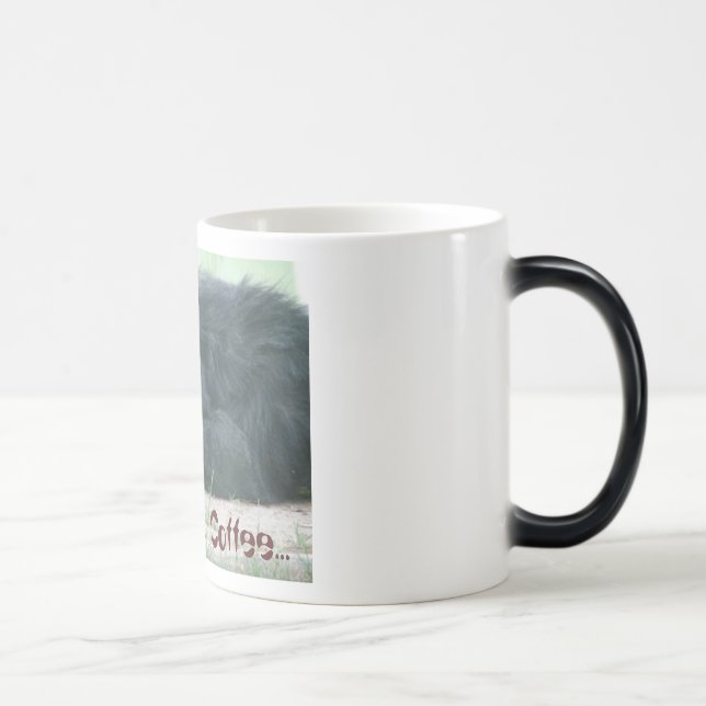 Erwachsener Gorilla, Muss… Haben Sie… Kaffee… Verwandlungstasse (Rechts)