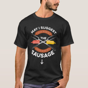 Erwachsener Humor Grillmeister Fleisch Raucher Roa T-Shirt