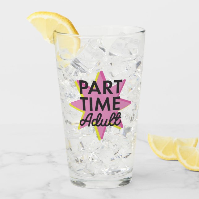 Erwachsener in Teilzeit Glas (Vorderseite Ice)