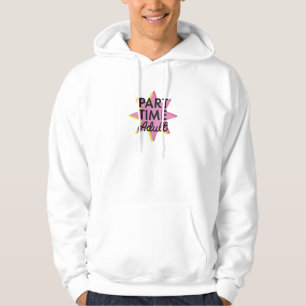 Erwachsener in Teilzeit Hoodie