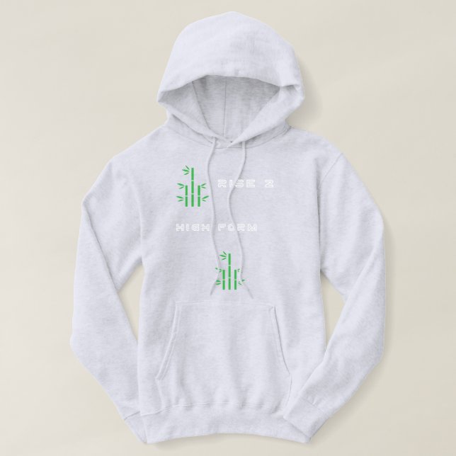 Erwachsener Pullover Hoodie (Asche Vivid (Design vorne)