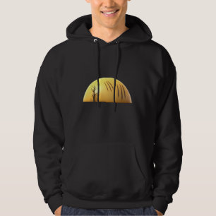 Erwachsener Pullover Hoodie Kratzer bei Morgengrau