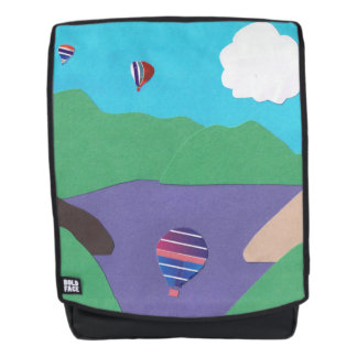 Erwachsener Rucksack mit Bergsee-Design