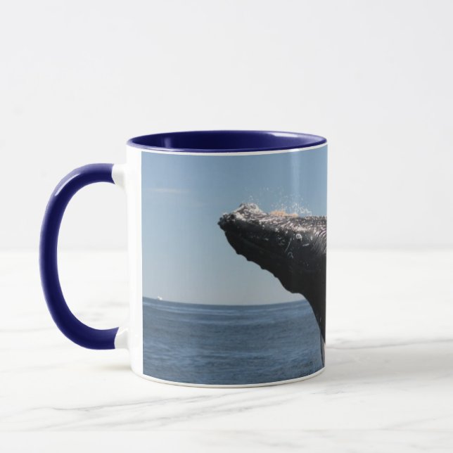 Erwachsenes Buckel-Wal-Durchbrechen Tasse (Links)