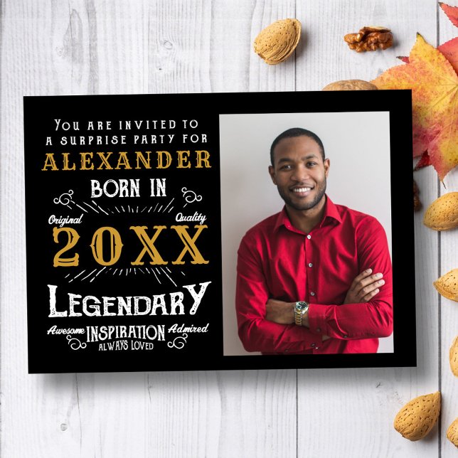 Erwachsenes Foto Geburtstag Einladung (Von Creator hochgeladen)