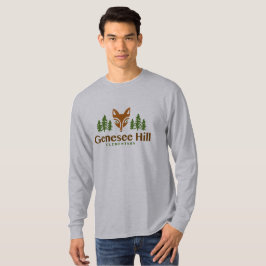 Erwachsenes Fox-Logo-langes Hülsen-Shirt T-Shirt