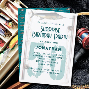 Erwachsenes männliches Party mit großer Zahl Einladung