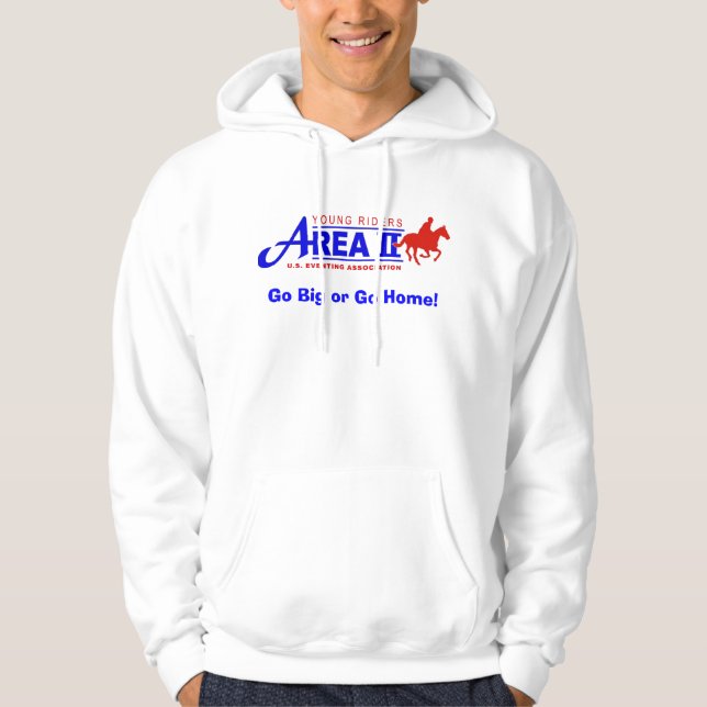 Erwachsenes mit Kapuze Sweatshirt (Vorderseite)