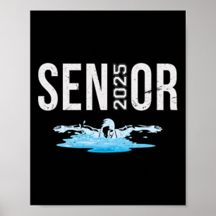 Erwachsenes Schwimmteammitglied Cl Von 2025 Schwim Poster