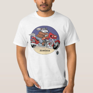 Erwachsenes T-Shirt - Howlena, Radfahrer sind