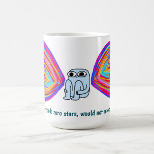 Erwachsensein: null Sterne (Tasse) Kaffeetasse