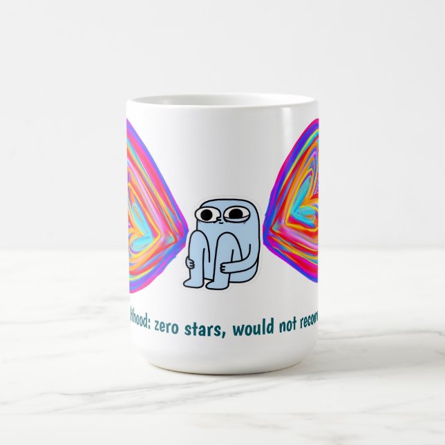 Erwachsensein: null Sterne (Tasse) Kaffeetasse (Mittel)
