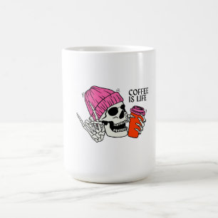 Erwachsenwerden ist Hart Lustiger Kaffeebecher Kaffeetasse