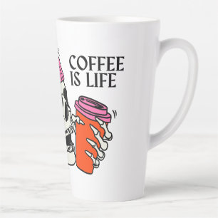 Erwachsenwerden ist Hart Lustiger Kaffeebecher Milchtasse