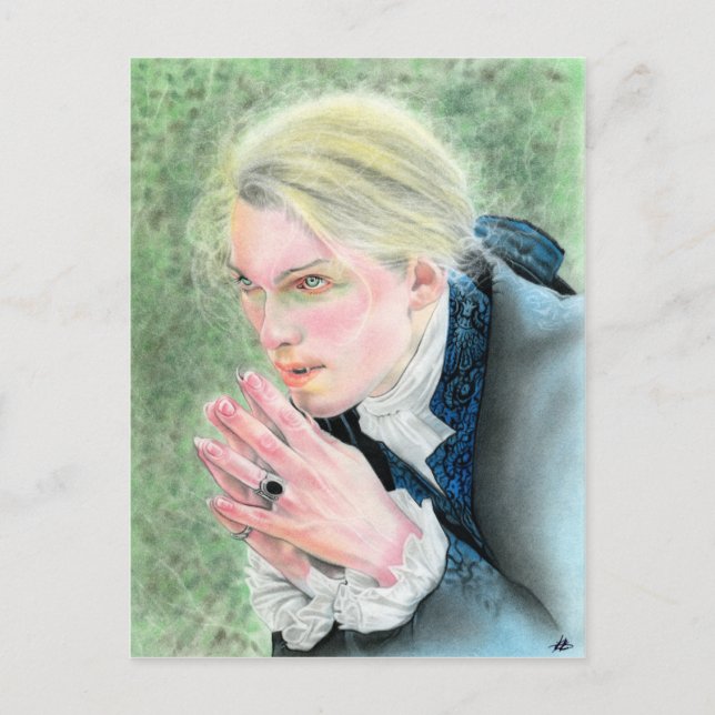 Erwachtes Soul Vampire Postkarte (Vorderseite)