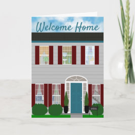 Erwärmung des Hauses Glückwünsche Karte