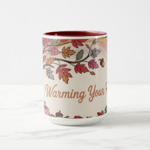 Erwärmung Ihrer Zuhause Herbst Combo-Tasse