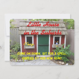 Erwärmung im Haus - Einladung