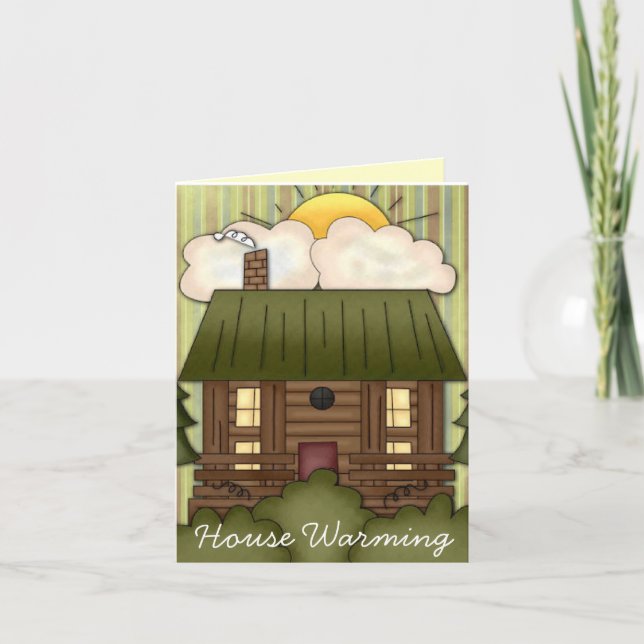 Erwärmung im Haus Einladung (Vorderseite)