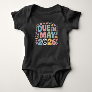 Erwartet Mai 2026 Aufgrund neuer Babymutter Schwan Baby Strampler