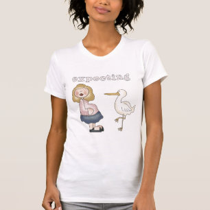erwartetes Baby - Storchhemden und Geschenke T-Shirt