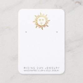 *~* ERWARTUNG ANZEIGEN Sun QR Social Media Icons Visitenkarte