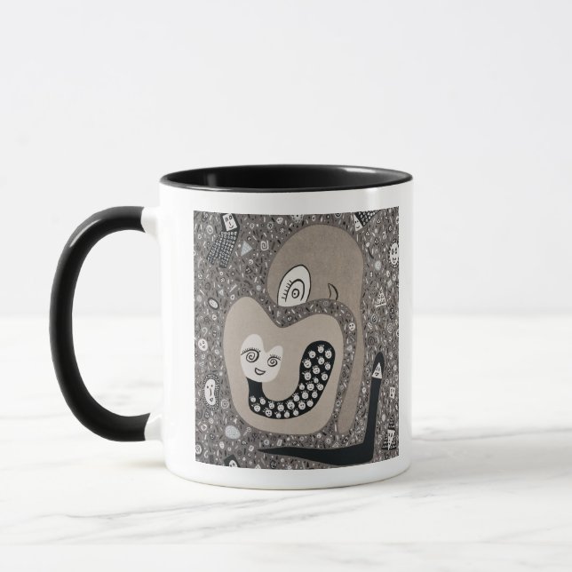 Erwartung eines Babys Tasse (Links)