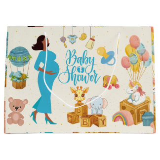Erwartung eines Mutter-Party Große Geschenktüte