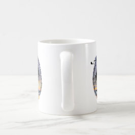 Erwecken Sie den Göttin-Baum auf Sonnenuntergang Kaffeetasse