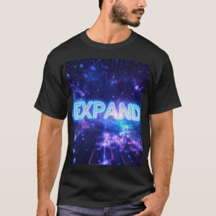 ERWEITERN - Digitales Universum Urknall Cyberpunk T-Shirt
