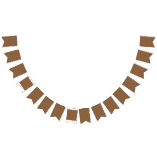 Erweitern Sie Ihr Design mit einem braunen Hinterg Wimpelkette