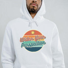 Erweitern Sie Ihre Perspektive Retro Hoodie