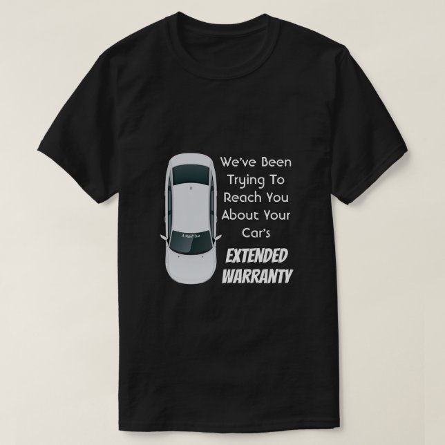 Erweiterte Garantie - Ein MisterP-Shirt T-Shirt (Design vorne)