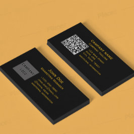Erweiterte Gold-Front- und Back-Business-Cards Visitenkarte