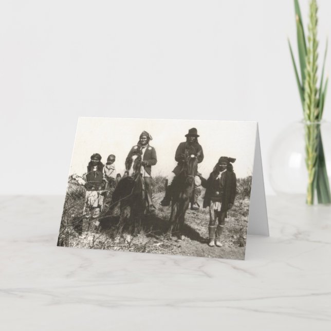 Erweitertes Familienportrait Karte (Vorderseite)