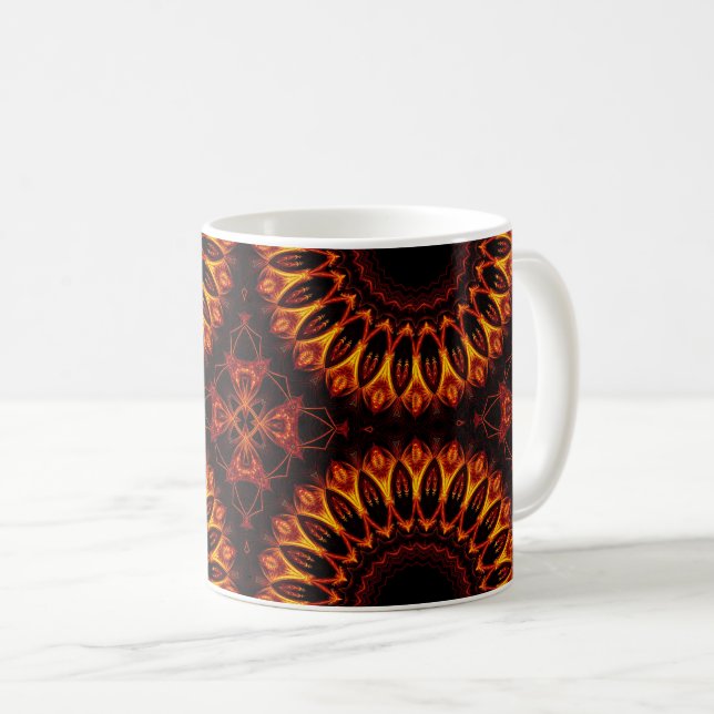 Erweitertes Kreuz Kaffeetasse (VorderseiteRechts)
