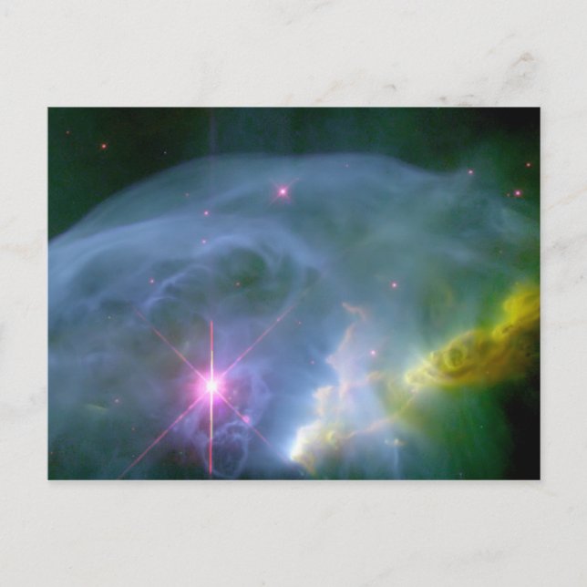 Erweiterung der Blase Postkarte (Vorderseite)