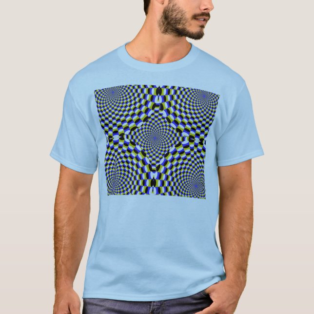 Erweiterung der optischen Illusion T-Shirt (Vorderseite)
