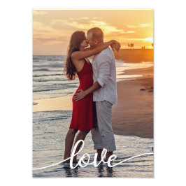 Erweiterung des Fotos der romantischen Liebe Fotodruck