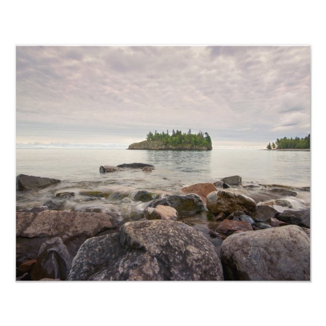 Erweiterung des Fotos North Shore Outlook Fotodruck (Vorne)