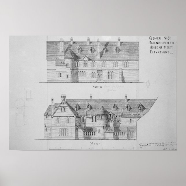 Erweiterung des Hauses der Gnade, Clewer Poster (Vorne)