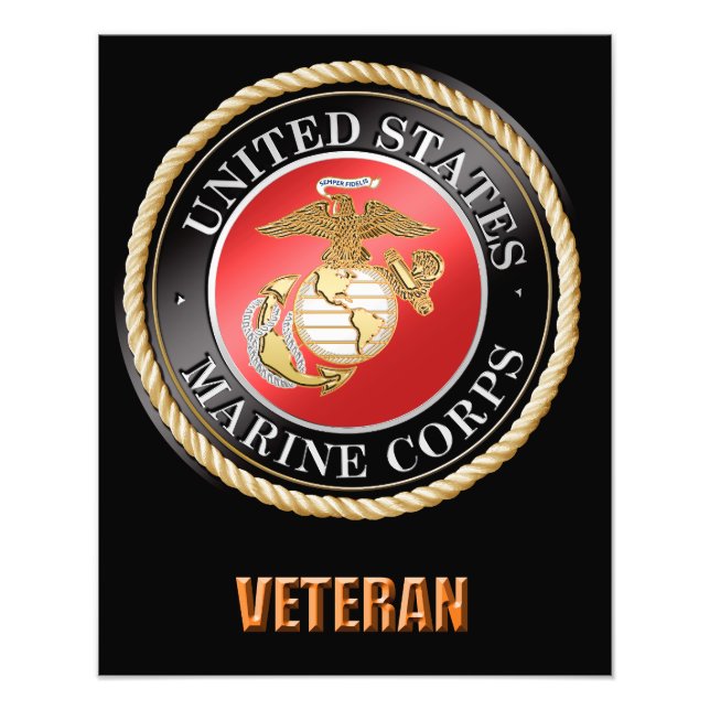 Erweiterung des USMC-Fotos Fotodruck (Vorne)