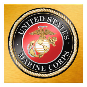 Erweiterung des USMC-Fotos Fotodruck