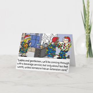 Erweiterungskabelkarte Feiertagskarte