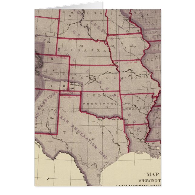Erwerb von US-Territorien (Vorne)