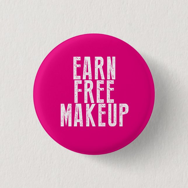 Erwerben Sie freies Make-up - Younique Button (Vorderseite)