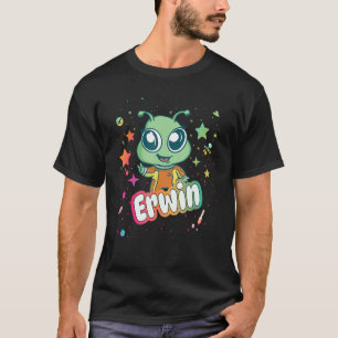 ERWIN - Niedlicher Name des Jungen mit niedlicher T-Shirt